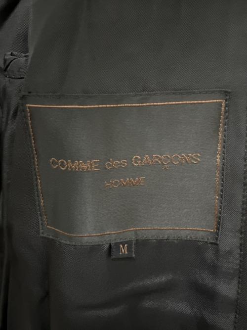 COMME des GARCONS HOMME（コムデギャルソン オム）COMME des GARCONS HOMME (コムデギャルソン オム) ステンカラーコート ブラック サイズ:Ｍの古着・服飾アイテム