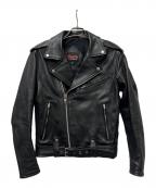 Rookieルーキー）の古着「レザージャケット」｜ブラック