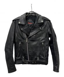 Rookie（ルーキー）の古着「レザージャケット」｜ブラック