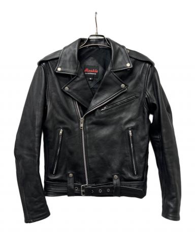 Rookie Leathers ブラックレザージャケット 3L 中古・古着通販】Rookie (ルーキー) レザージャケット ブラック サイズ