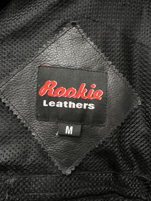 Rookie（ルーキー）Rookie (ルーキー) レザージャケット ブラック サイズ:Ｍの古着・服飾アイテム