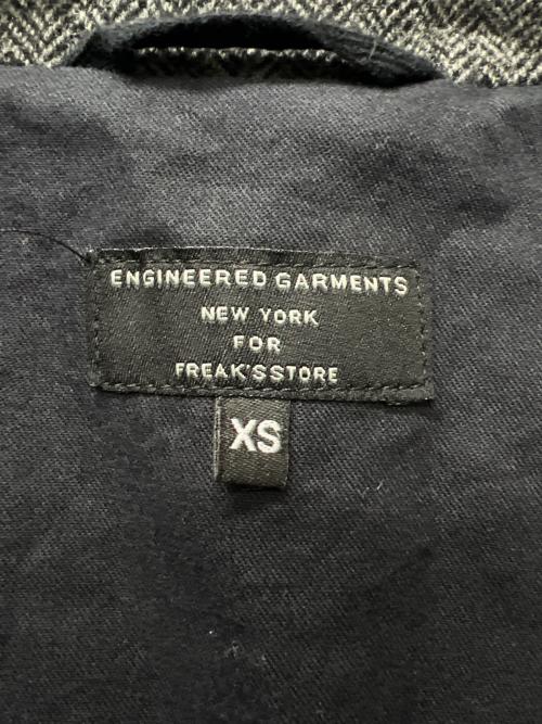 FREAK'S STORE（フリークスストア）FREAK'S STORE (フリークスストア) Engineered Garments (エンジニアドガーメンツ) ウールコート グレー サイズ:ＸＳの古着・服飾アイテム
