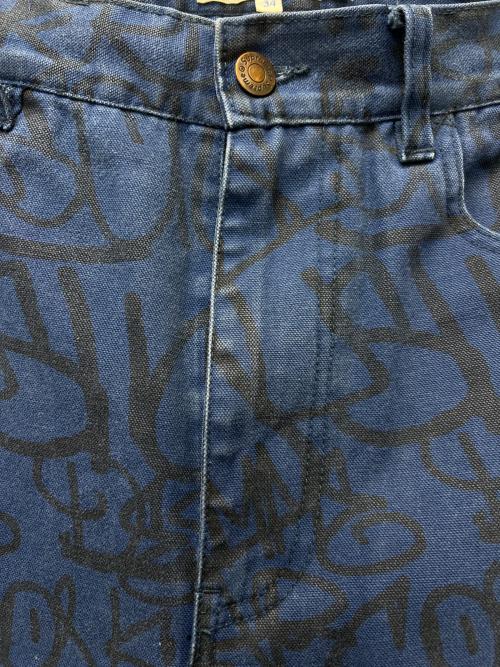 SUPREME（シュプリーム）SUPREME (シュプリーム) COMME des GARCONS SHIRT (コムデギャルソンシャツ) パンツ ネイビー サイズ:３４の古着・服飾アイテム