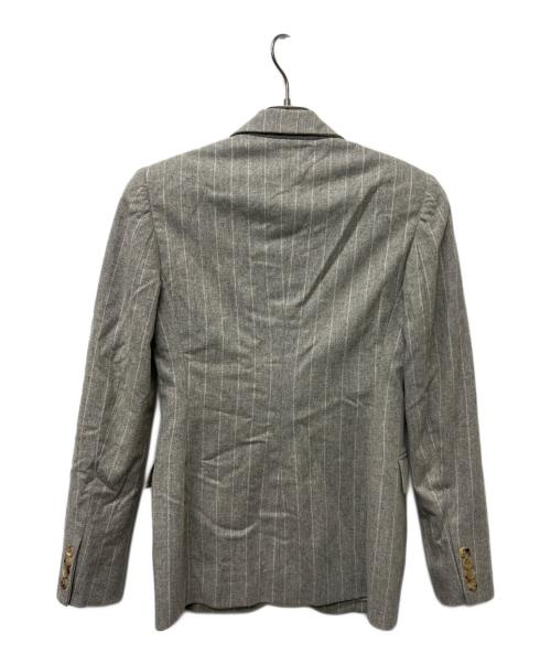 RALPH LAUREN（ラルフローレン）RALPH LAUREN (ラルフローレン) ウールジャケット グレー サイズ:０の古着・服飾アイテム