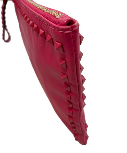 VALENTINO（ヴァレンティノ）VALENTINO (ヴァレンティノ) クラッチバッグ ショッキングピンクの古着・服飾アイテム