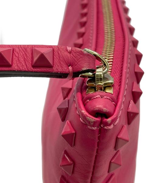 VALENTINO（ヴァレンティノ）VALENTINO (ヴァレンティノ) クラッチバッグ ショッキングピンクの古着・服飾アイテム