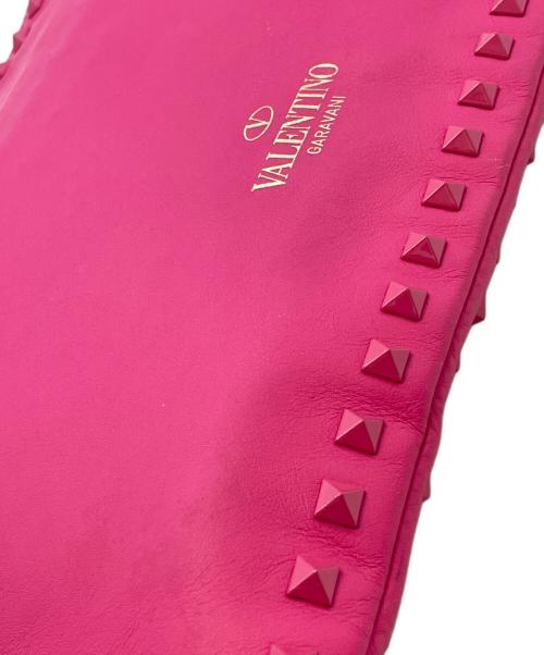 VALENTINO（ヴァレンティノ）VALENTINO (ヴァレンティノ) クラッチバッグ ショッキングピンクの古着・服飾アイテム