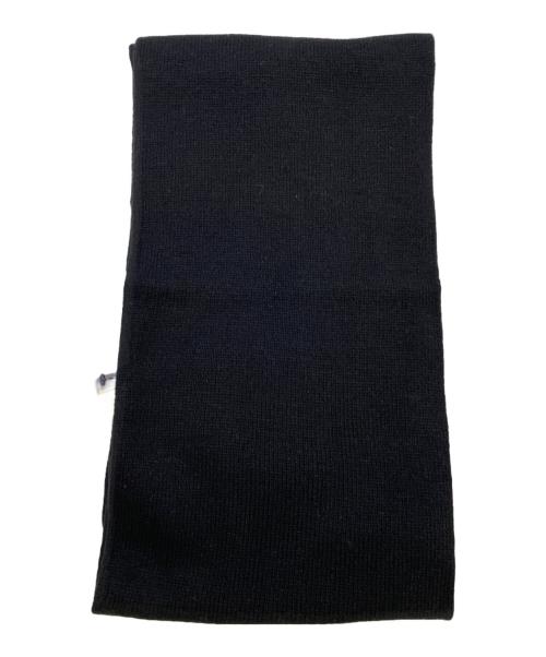 POLO RALPH LAUREN（ポロ・ラルフローレン）POLO RALPH LAUREN (ポロ・ラルフローレン) マフラー ブラックの古着・服飾アイテム