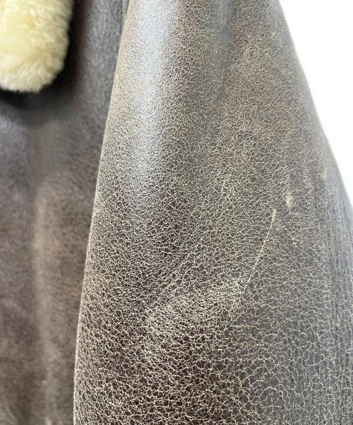 Schott（ショット）Schott (ショット) B-3 ムートンフライトジャケット ブラウン サイズ:３６の古着・服飾アイテム