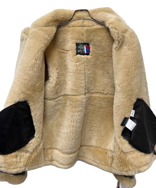 Schott（ショット）Schott (ショット) B-3 ムートンフライトジャケット ブラウン サイズ:３６の古着・服飾アイテム