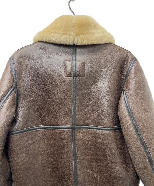 Schott（ショット）Schott (ショット) B-3 ムートンフライトジャケット ブラウン サイズ:３６の古着・服飾アイテム