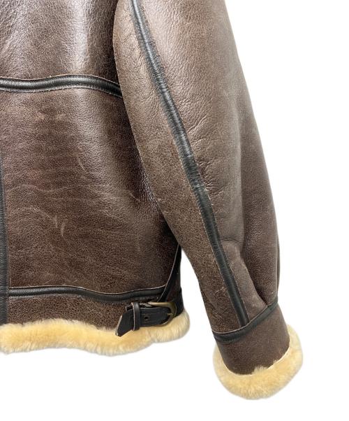 Schott（ショット）Schott (ショット) B-3 ムートンフライトジャケット ブラウン サイズ:３６の古着・服飾アイテム