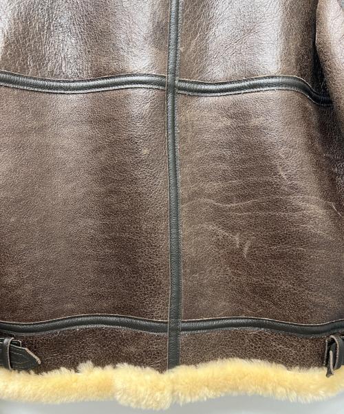 Schott（ショット）Schott (ショット) B-3 ムートンフライトジャケット ブラウン サイズ:３６の古着・服飾アイテム