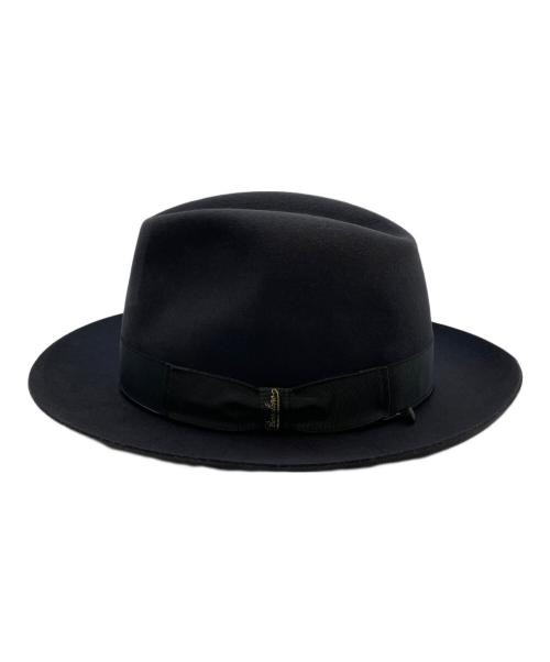 BORSALINO（ボルサリーノ）BORSALINO (ボルサリーノ) ハット ブラックの古着・服飾アイテム