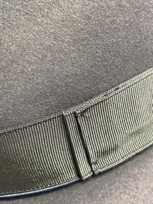 BORSALINO（ボルサリーノ）BORSALINO (ボルサリーノ) ハット ブラックの古着・服飾アイテム