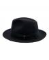 BORSALINO (ボルサリーノ) ハット ブラック：11000円