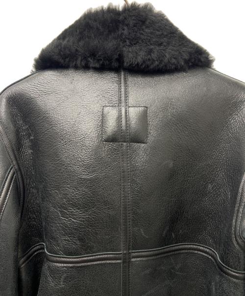 Schott（ショット）Schott (ショット) B-3 ムートンフライトジャケット ブラック サイズ:３６の古着・服飾アイテム