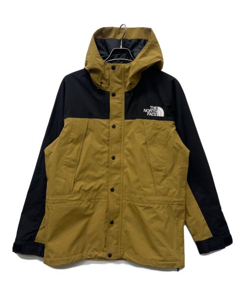 THE NORTH FACE（ザ ノース フェイス）THE NORTH FACE (ザ ノース フェイス) Mountain Light Jacket カーキ×ブラック サイズ:Ｌの古着・服飾アイテム