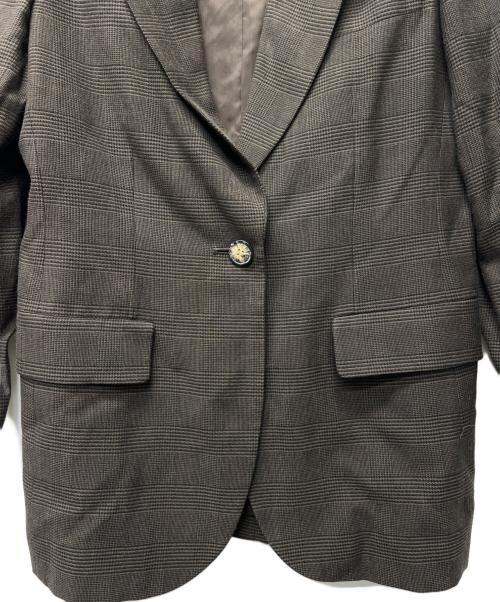 Yves Saint Laurent（イヴサンローラン）Yves Saint Laurent (イヴサンローラン) セットアップスーツ ベージュ サイズ:４０の古着・服飾アイテム