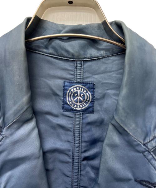 Porter Classic（ポータークラシック）Porter Classic (ポータークラシック) ナイロンコート ブルー サイズ:Mの古着・服飾アイテム