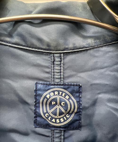 Porter Classic（ポータークラシック）Porter Classic (ポータークラシック) ナイロンコート ブルー サイズ:Mの古着・服飾アイテム