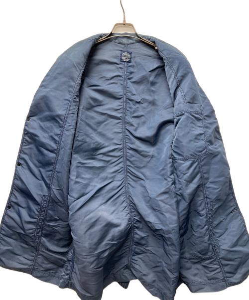 Porter Classic（ポータークラシック）Porter Classic (ポータークラシック) ナイロンコート ブルー サイズ:Mの古着・服飾アイテム