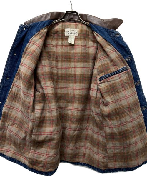 ash creek trading（アッシュクリークトレーディング）ash creek trading (アッシュクリークトレーディング) カバーオール インディゴ サイズ:Ｓの古着・服飾アイテム