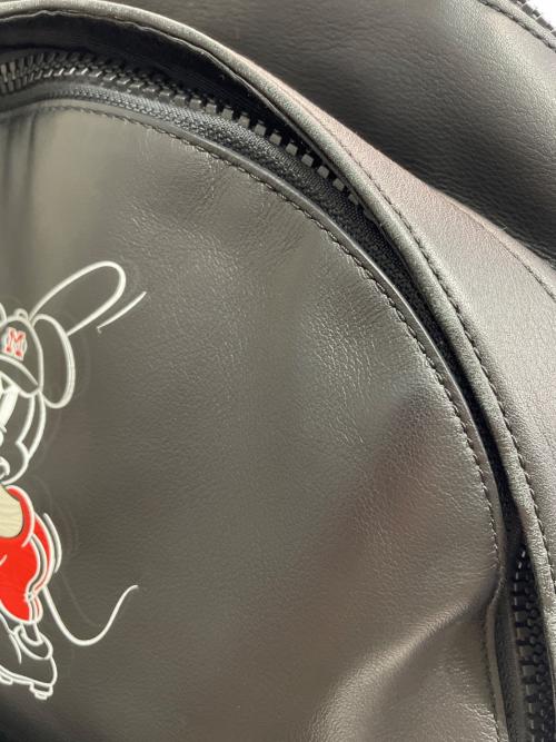 COACH（コーチ）COACH (オールドコーチ) DISNEY (ディズニー) リュック ブラックの古着・服飾アイテム