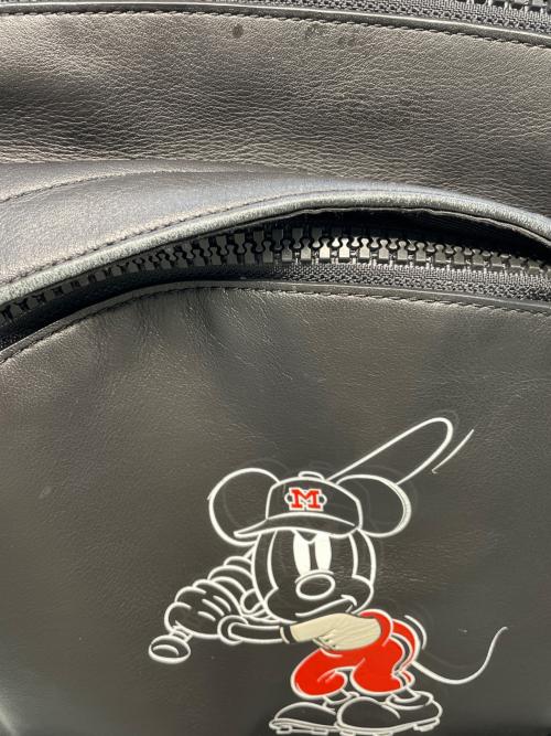 COACH（コーチ）COACH (オールドコーチ) DISNEY (ディズニー) リュック ブラックの古着・服飾アイテム