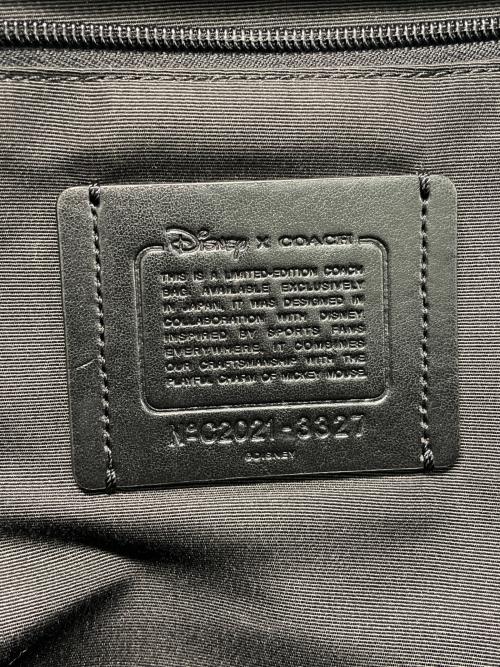 COACH（コーチ）COACH (オールドコーチ) DISNEY (ディズニー) リュック ブラックの古着・服飾アイテム