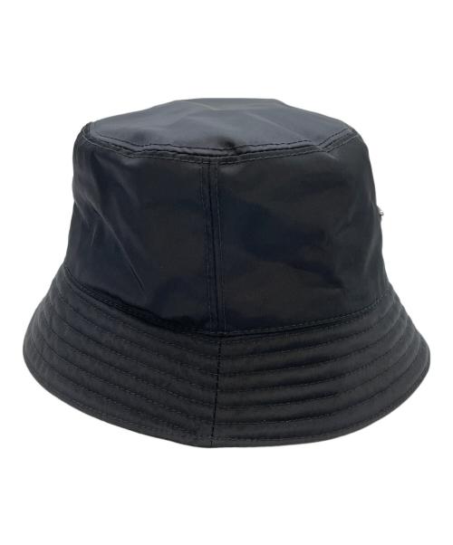 PRADA（プラダ）PRADA (プラダ) バケットハット ブラック サイズ:SIZE Mの古着・服飾アイテム
