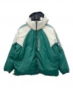 adidas Originalsアディダスオリジナル）の古着「M JKT DOWN REV COLLEGIATEGREEN」｜グリーン×ホワイト