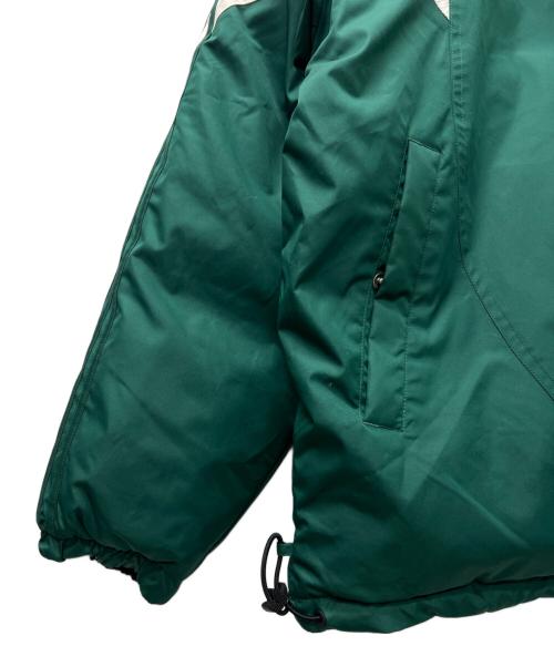 adidas Originals（アディダスオリジナル）adidas Originals (アディダスオリジナル) M JKT DOWN REV COLLEGIATEGREEN グリーン×ホワイト サイズ:ＸＬの古着・服飾アイテム