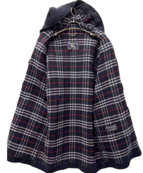 Burberry's（バーバリーズ）Burberry's (バーバリーズ) 裏ノバチェックダッフルコート ネイビー サイズ:不明の古着・服飾アイテム