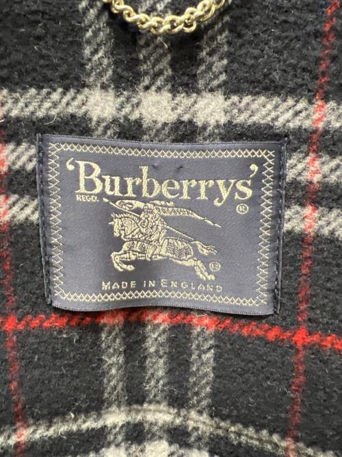 Burberry's（バーバリーズ）Burberry's (バーバリーズ) 裏ノバチェックダッフルコート ネイビー サイズ:不明の古着・服飾アイテム