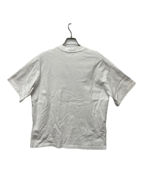 JIL SANDER（ジルサンダー）JIL SANDER (ジルサンダー) ロゴプリントTシャツ ホワイト サイズ:Ｓの古着・服飾アイテム