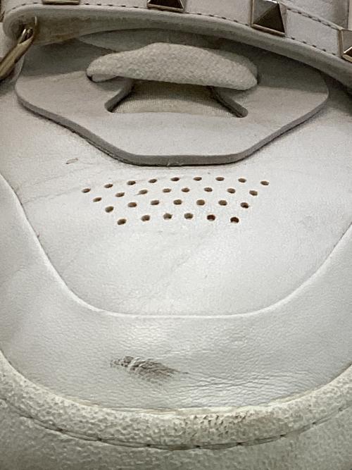 VALENTINO GARAVANI（ヴァレンティノ・ガラヴァーニ）VALENTINO GARAVANI (ヴァレンティノ・ガラヴァーニ) ハイカットスニーカー ホワイト サイズ:39の古着・服飾アイテム