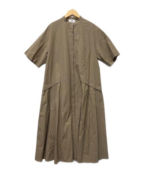 1er Arrondissement（プルミエ アロンディスモン）1er Arrondissement (プルミエ アロンディスモン) タイプライターワンピース ベージュ サイズ:３６の古着・服飾アイテム