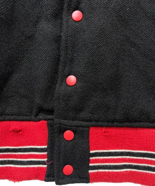 Needles（ニードルズ）Needles (ニードルズ) Deconstructed Lettered Jacket ネイビー サイズ:Ｍの古着・服飾アイテム