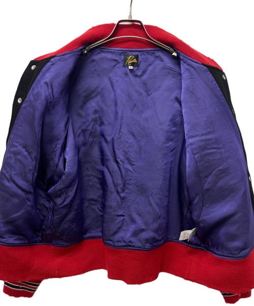 Needles（ニードルズ）Needles (ニードルズ) Deconstructed Lettered Jacket ネイビー サイズ:Ｍの古着・服飾アイテム