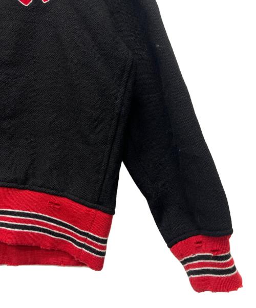 Needles（ニードルズ）Needles (ニードルズ) Deconstructed Lettered Jacket ネイビー サイズ:Ｍの古着・服飾アイテム