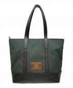 COACHコーチ）の古着「トートバッグ」｜グリーン×ブラック