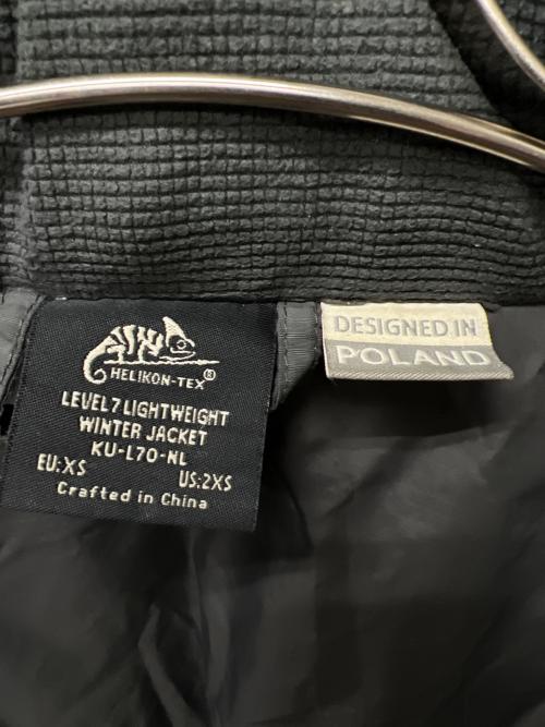 HELIKON-TEX（ヘリコンテックス）HELIKON-TEX (ヘリコンテックス) LEVEL 7 LIGHTWEIGHT WINTER JACKET グレー サイズ:ＸＳの古着・服飾アイテム