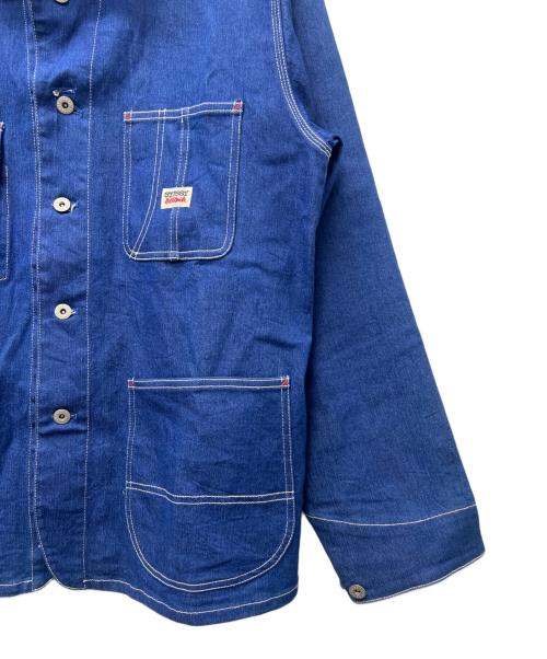 stussy（ステューシー）stussy (ステューシー) ワークジャケット インディゴ サイズ:ＸＬの古着・服飾アイテム