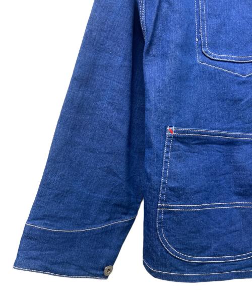 stussy（ステューシー）stussy (ステューシー) ワークジャケット インディゴ サイズ:ＸＬの古着・服飾アイテム