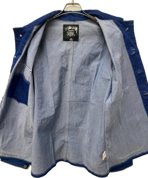 stussy（ステューシー）stussy (ステューシー) ワークジャケット インディゴ サイズ:ＸＬの古着・服飾アイテム