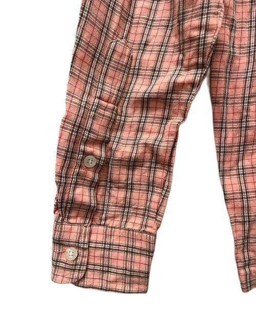 stussy（ステューシー）stussy (ステューシー) 長袖シャツ ピンク サイズ:ＸＬの古着・服飾アイテム