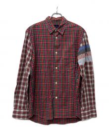 stussy（ステューシー）の古着「長袖シャツ」｜レッド
