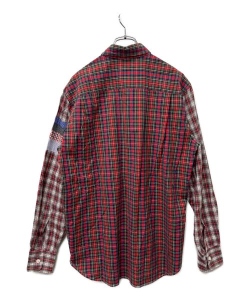 stussy（ステューシー）stussy (ステューシー) 長袖シャツ レッド サイズ:ＸＬの古着・服飾アイテム
