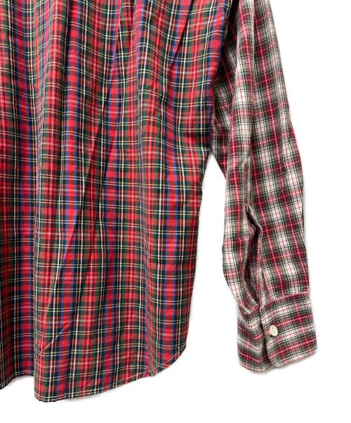 stussy（ステューシー）stussy (ステューシー) 長袖シャツ レッド サイズ:ＸＬの古着・服飾アイテム